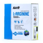 ال آرژنین ویال آلامو 1000 میلی‌گرم، تقویت سیستم ایمنی و عضلات، بهبود جریان خون، مناسب برای ورزش و اختلال نعوظ.
