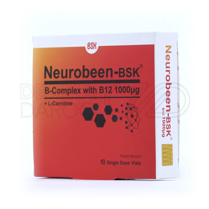 ویال خوراکی حاوی B۱۲ و بیوتین برای مقابله با خستگی و حفظ سلامت عمومی