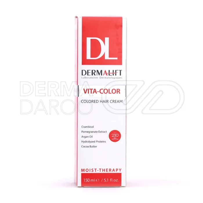 کرم مو درمالیفت با روغن هسته انگور، موهای رنگ‌شده را تقویت کرده و از خشکی و شکنندگی آن جلوگیری می‌کند