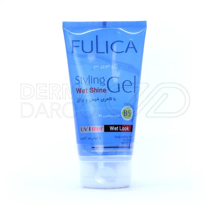 fulica-styling-wet-shine-gel-150-ml-0 ژل مو مرطوب و براق فوليكا 150 میلی لیتر