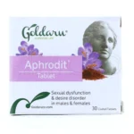 قرص آفرودیت حاوی ساپونین و استروئیدهای گیاهی، موثر در درمان اختلال نعوظ و تقویت قوای جنسی
