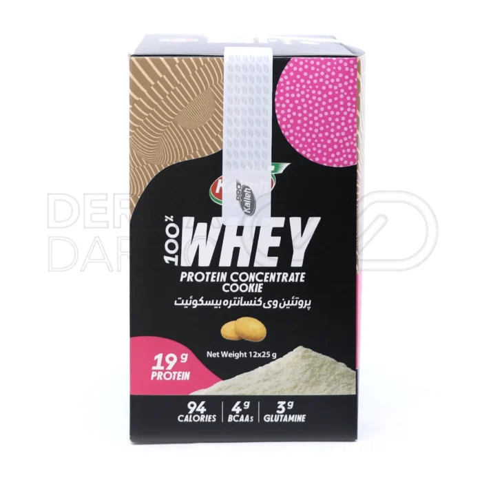 ساشه وی پروتئین کاله پرو، 24 گرم پروتئین کنسانتره، بازسازی و رشد عضلات با 4 گرم گلوتامین