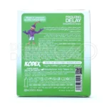 کاندوم تاخیری کدکس، با ماده موثر، کنترل انزال و ایمنی بیشتر.