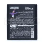 کاندوم کلاسیک کدکس، شفاف، با نوک ذخیره، تحریک بصری و ایمنی.