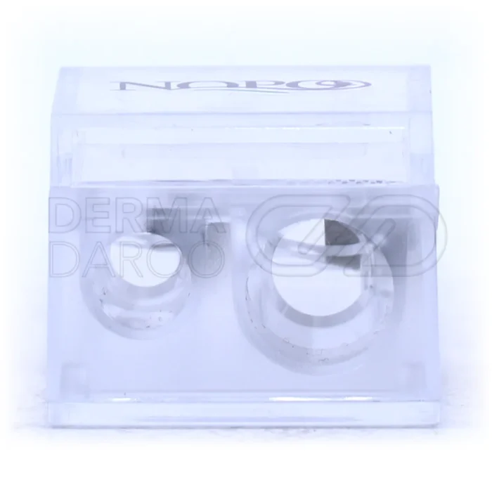 تراش دو قلو آرایشی با تیغه‌های تیز، مناسب مداد چشم و رژ مدادی ضخیم، تراش دقیق و بدون شکستن مداد با طراحی رنگی جذاب