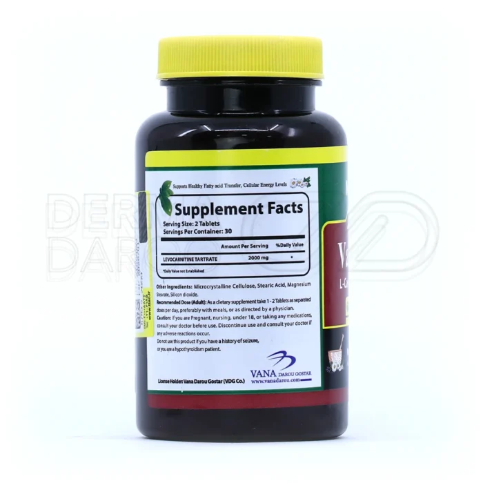 قرص وانا برن، افزایش سوخت‌وساز، کاهش تری‌گلیسیرید و تناسب اندام.