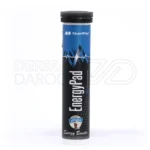 قرص جوشان انرژی پاد نوتری پاد در بسته‌بندی بهداشتی، با طعم کولا، حاوی تائورین و کافئین برای افزایش انرژی و تمرکز