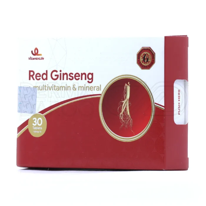 مکمل رد جینسینگ، با جینسینگ و مینرال، تقویت عملکرد جنسی، ذهن و ایمنی بدن.