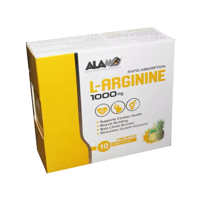 ال آرژنین آلامو 1000 میلی گرم آناناس 10 عددی