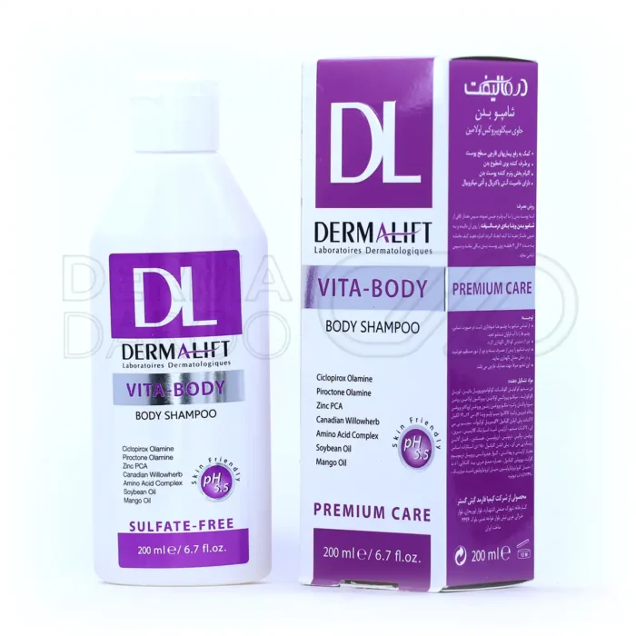 dermalift-antifungal-body-shampoo-200-ml-00 شامپو بدن ضد قارچ درمالیفت ۲۰۰ میلی لیتر