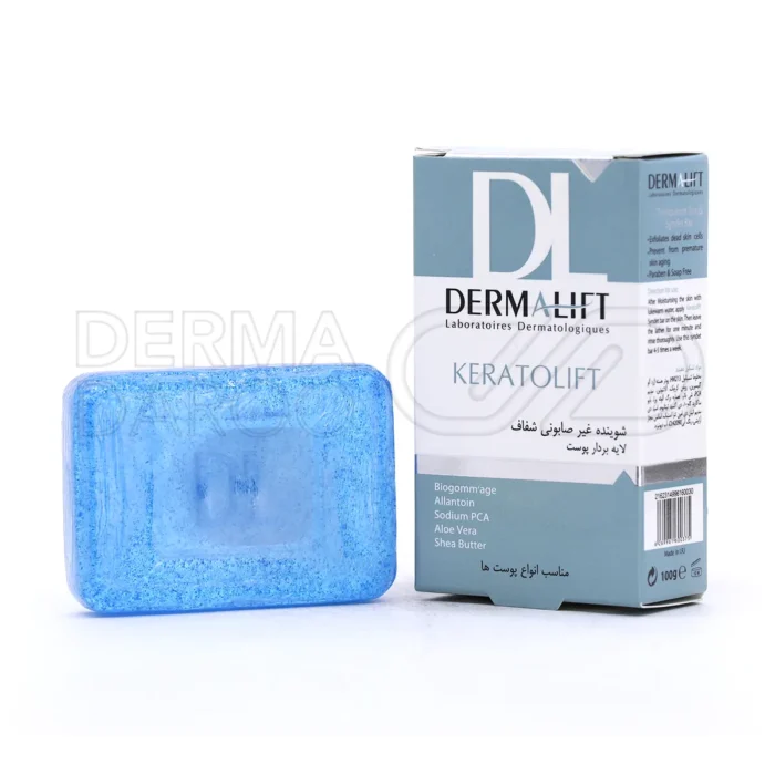 پن لایه‌بردار درمالیفت در بسته‌بندی بهداشتی، با گلیسیرین و آلوئه‌ورا، سلول‌های فرسوده پوست را حذف کرده و از پیری زودرس جلوگیری می‌کند