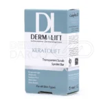 پن شفاف درمالیفت با گلیسیرین و بیوساکارید گام، لایه‌برداری ملایم انجام داده و پوست را نرم و درخشان می‌کند