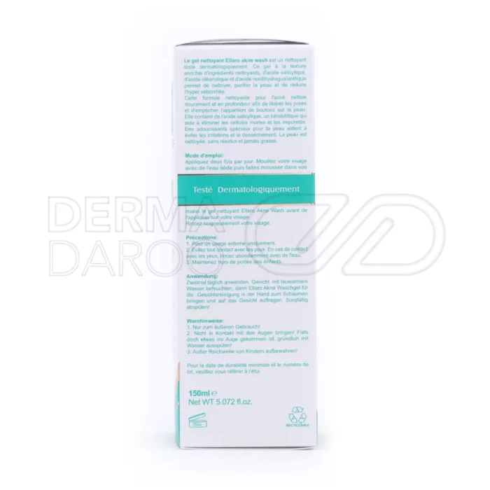 ژل شستشوی الارو بدون الکل و پارافین، پوست چرب را تمیز کرده و حس لطافت و شادابی به آن می‌بخشد