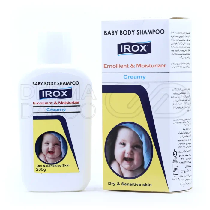 شامپو بدن کرمی بچه ایروکس نرم کننده و مرطوب کننده ۲۰۰ میلی لیتر