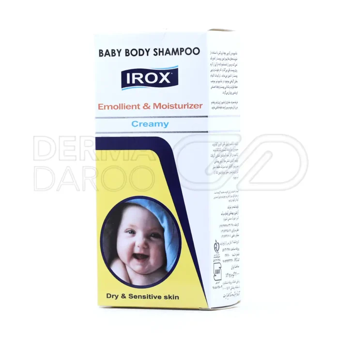 شامپو بدن کرمی بچه ایروکس نرم کننده و مرطوب کننده ۲۰۰ میلی لیتر