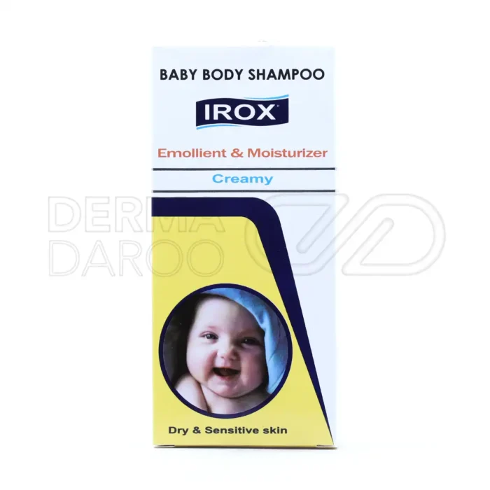 شامپو بدن کرمی بچه ایروکس نرم کننده و مرطوب کننده ۲۰۰ میلی لیتر