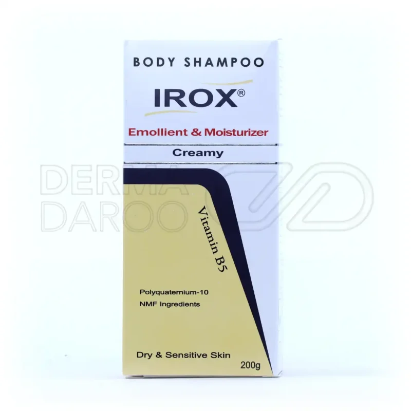 شامپو بدن کرمی ایروکس مناسب پوست های خشک و حساس ۲۰۰ میلی لیتر