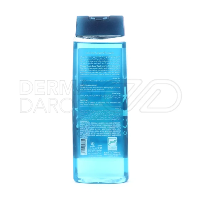 شامپو بدن مای مدل Touch Aqua حجم 420 میلی لیتر