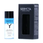 محلول دو فاز پاک‌کننده آرایش سبیکتا، با روغن زیتون و هیالورونیک اسید، در بطری، آبرسان، پاک‌کننده چشم و لب، بدون حساسیت.