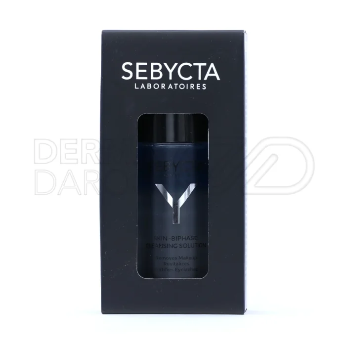 پاک‌کننده دو فاز سبیکتا، با عصاره ویولا و هیالورونیک اسید، پاکسازی کامل آرایش، آبرسان، محرک رشد مژه، بدون خشکی.