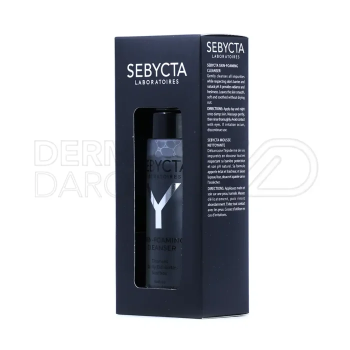 فوم شستشوی صورت سبیکتا ۱۵۰ میلی لیتر نمای کناری بسته بندی