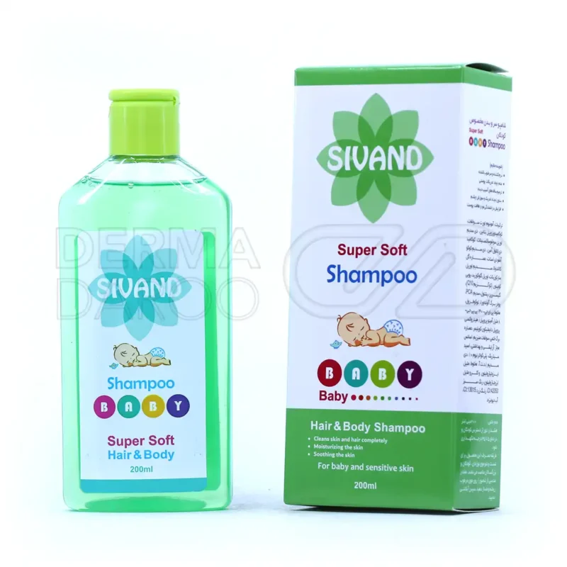 شامپو ملایم کودک سیوند مناسب سر و بدن 200 میلی لیتر