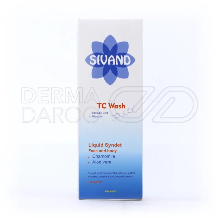 شوینده سیوند با عصاره طبیعی بابونه و ملالوکا، کاهش التهاب و جلوگیری از جوش، ایده آل برای پوست چرب