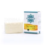 بسته بندی صابون ضد جوش تی تری سیوند با طراحی شیک، حاوی روغن درخت چای، مناسب پوست چرب و آکنه دار