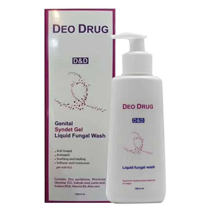 سافت واش ضد قارچ دئودراگ مناسب انواع پوست 150 میلی لیتر سافت واش ضد قارچ دئودراگ مناسب انواع پوست 150 میلی لیتر