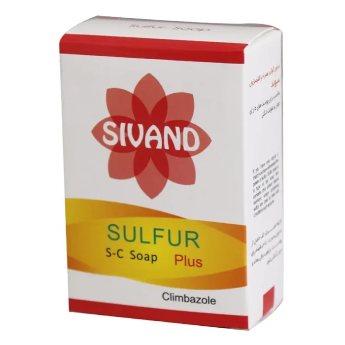 صابون گوگرد همراه با کلیمبازول سیوند 90 گرم