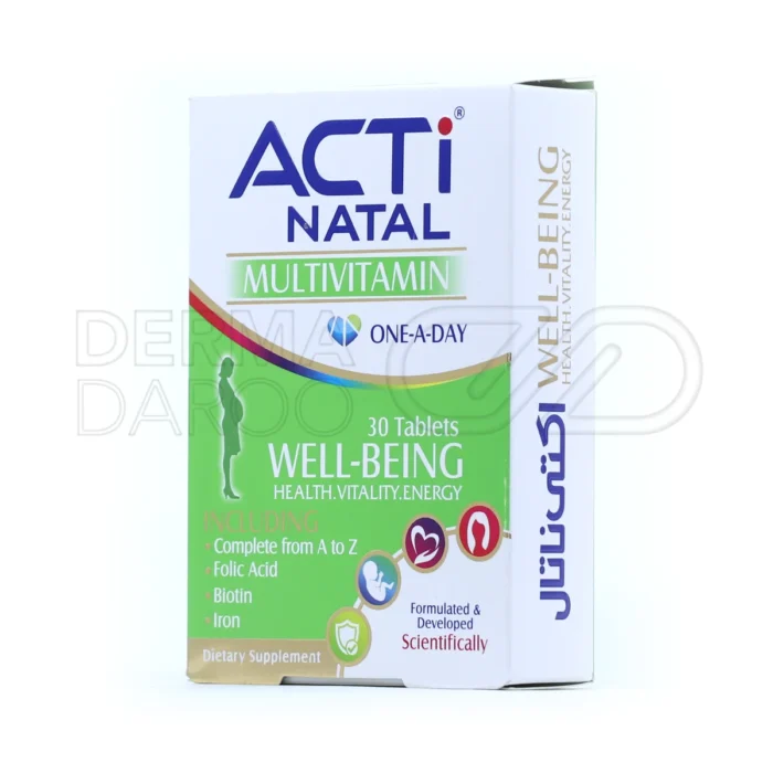 قرص اکتی ناتال سوئیسی برای حفظ سلامت عمومی و تقویت سیستم ایمنی مادران