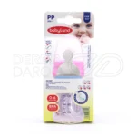 شیشه شیر بیبی لند کد ۳۰۷، ۸۰ میلی‌لیتر، آنتی کولیک، فاقد BPA، سر سیلیکونی ارتودنسی، مناسب نوزادان