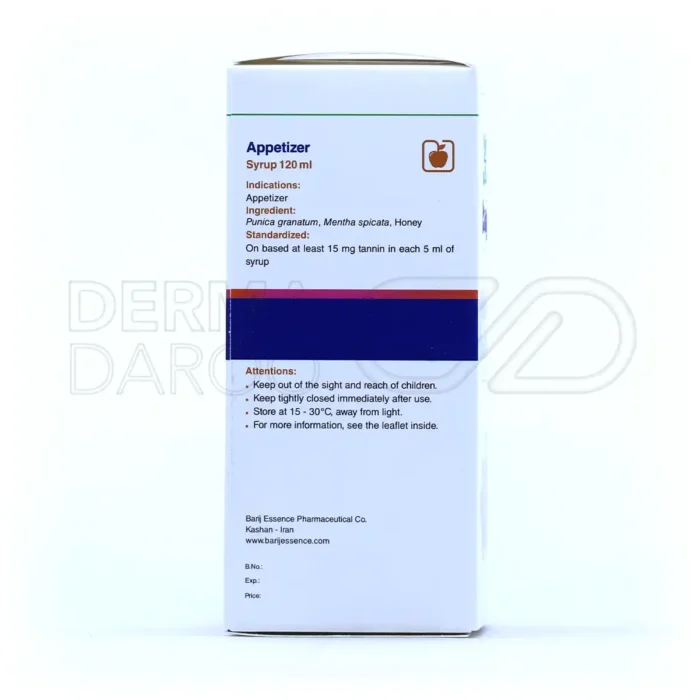 شربت اشتها آور بزرگسالان باریج 120 میلی لیتر