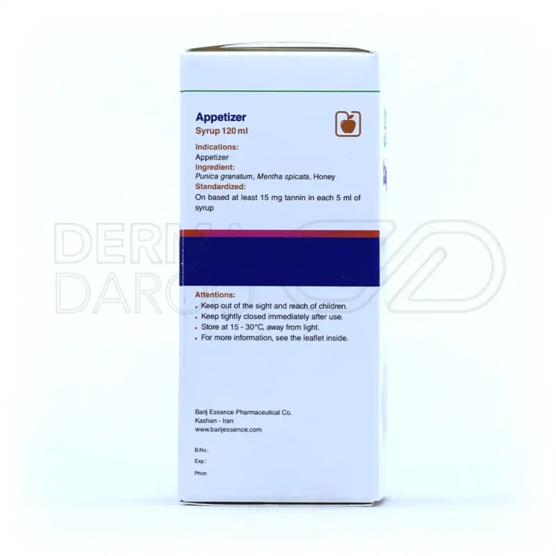 شربت اشتها آور بزرگسالان باریج 120 میلی لیتر