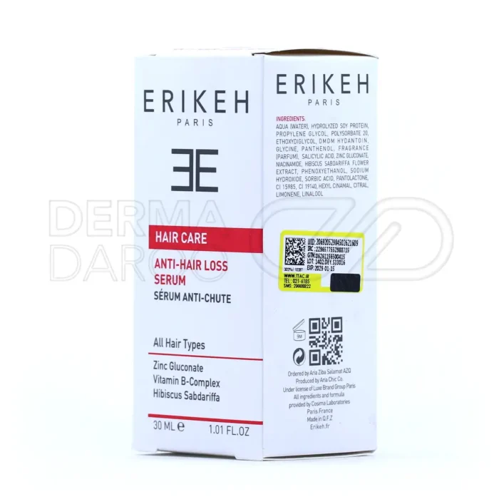 سرم ضد ریزش مو اریکه ۳۰ میلی لیتر
