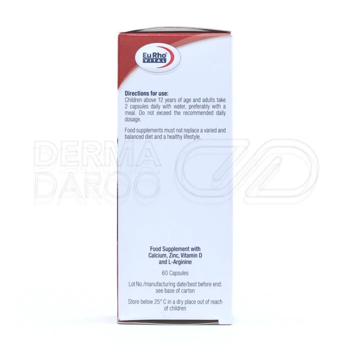 قرص تقویتی رشد استخوان و استحکام اسکلت بدن با ترکیب آرژنین و کلسیم