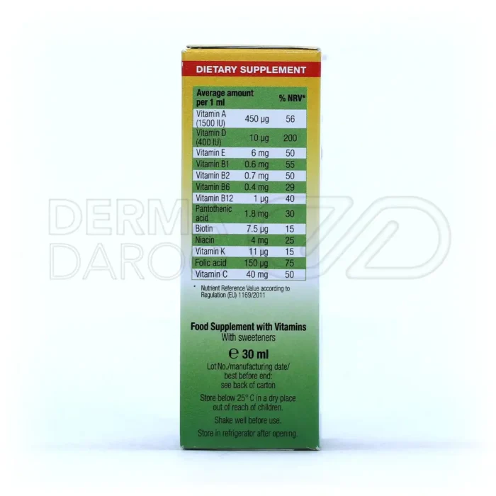 قطره نیو بیبی جویس یوروویتال ۳۰ میلی لیتر