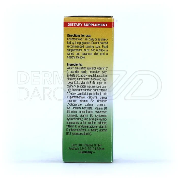 قطره نیو بیبی جویس یوروویتال ۳۰ میلی لیتر