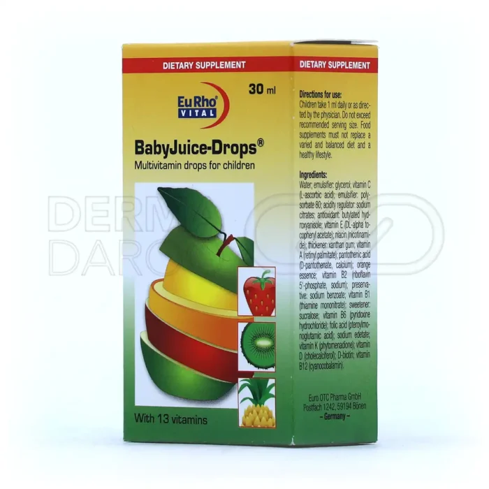 قطره نیو بیبی جویس یوروویتال ۳۰ میلی لیتر