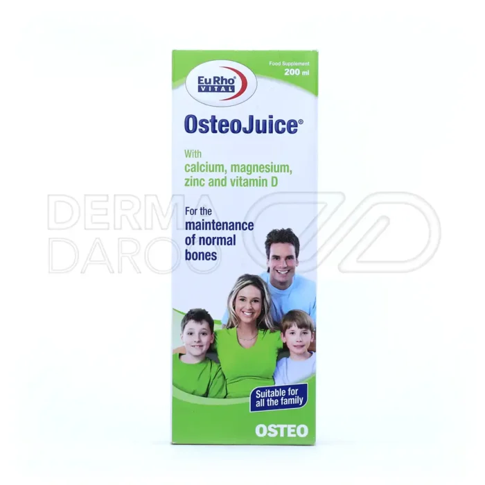 eurho-vital-osteo-juice-200-ml-00 شربت استئوجویس یوروویتال ۲۰۰ میلی لیتر - جعبه بسته بندی