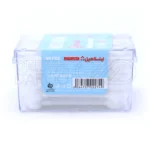 گوش پاک کن کودک اینستاهیل، از پنبه خالص، فاقد مواد شیمیایی، جذب بالا و مناسب پاکسازی ملایم گوش