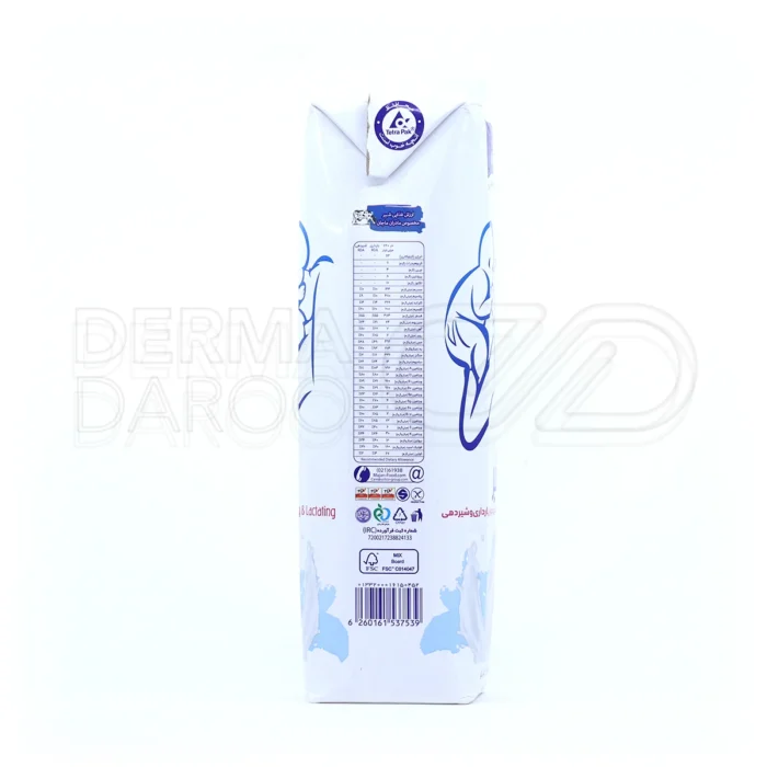 شیر غنی‌شده ماجان کاله مخصوص دوران بارداری و شیردهی، حاوی آهن و فولیک اسید