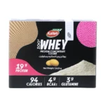 ساشه پروتئین وی کاله پرو 12 عددی، طعم وانیل و کوکی، حاوی 24 گرم پروتئین و 5 گرم BCAA، فاقد لاکتوز