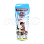بسته بندی رنگارنگ خمیر دندان ژله ای کودک سیلورگیت با طعم میوه ای، حاوی فلوراید و کلسیم برای محافظت از دندان های کودکان