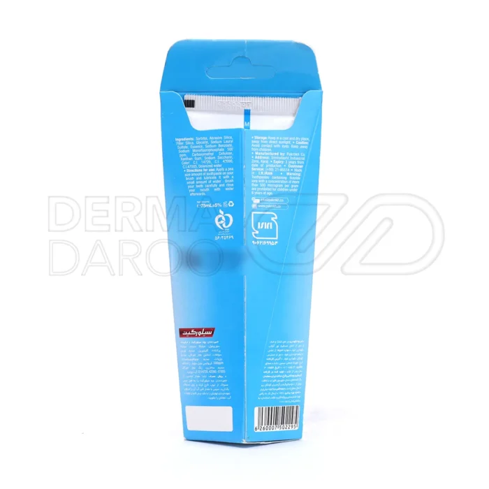 خمیر دندان ژله ای کودک سیلورگیت با طعم میوه ای، حاوی فلوراید برای جلوگیری از پوسیدگی و تقویت دندان های شیری