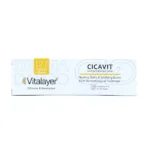 کرم ضد التهاب سیکاویت ویتالیر، با موم زنبور عسل و پانتنول، التیام‌بخش، مناسب پس از جراحی زیبایی، ترمیم پوست.