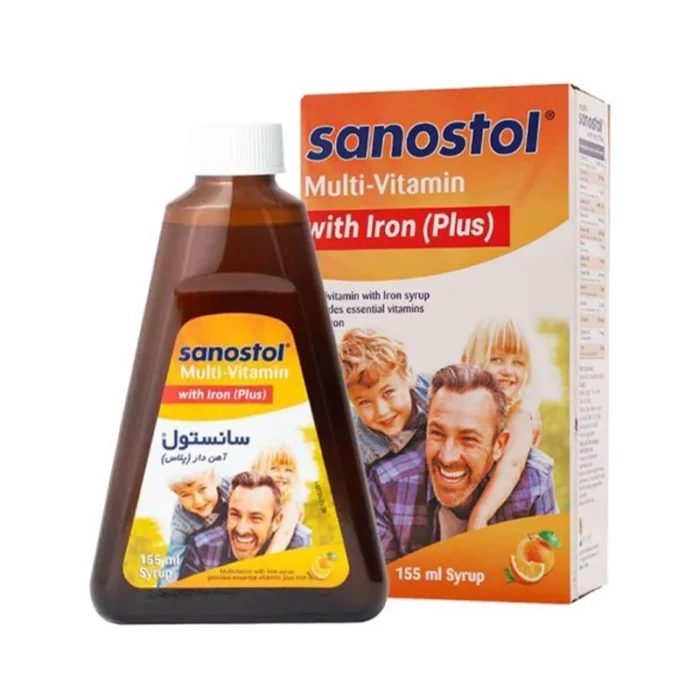شربت مولتی سانستول آهن دار 155 میلی لیتر شربت مولتی سانستول آهن دار 155 میلی لیتر