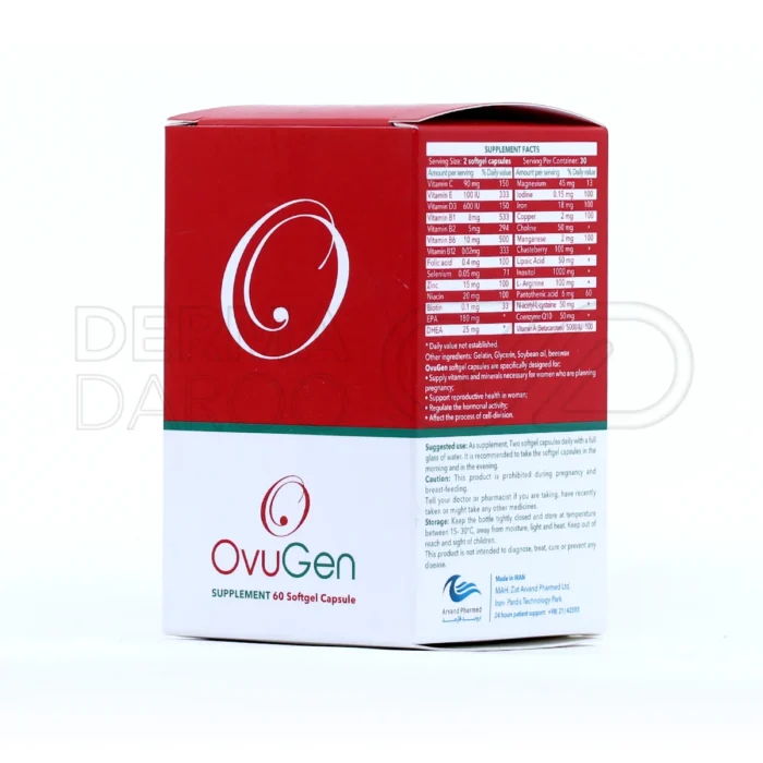 کپسول اووژن؛ کمک به باروری و سلامت سیستم تولید مثل