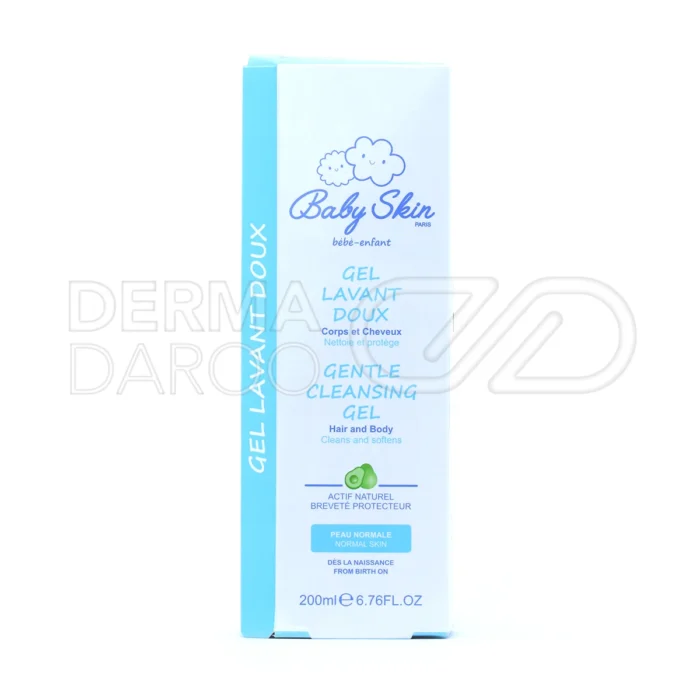 شامپو کودک با روغن آووکادو و عصاره بابونه، پاک‌کننده ملایم، مرطوب‌کننده و بدون مواد حساسیت‌زا، مناسب پوست لطیف.