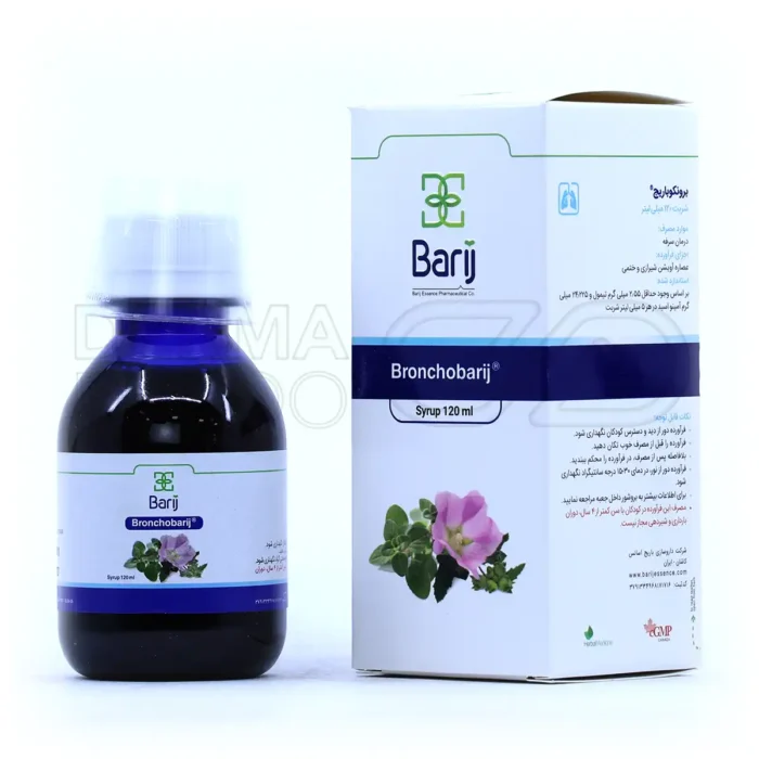 شربت برونکو باریج اسانس ۱۲۰ میلی ‎لیتر